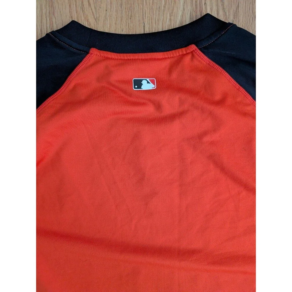 Nike Baseball Baltimore Orioles Shirt Long Sleeve XL Dri-Fit MLB Team Authentic